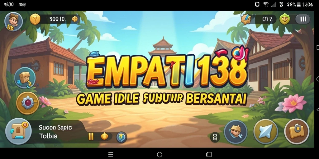 Screenshot gameplay EMPATI138 yang menunjukkan keseruan saat bermain Idle.