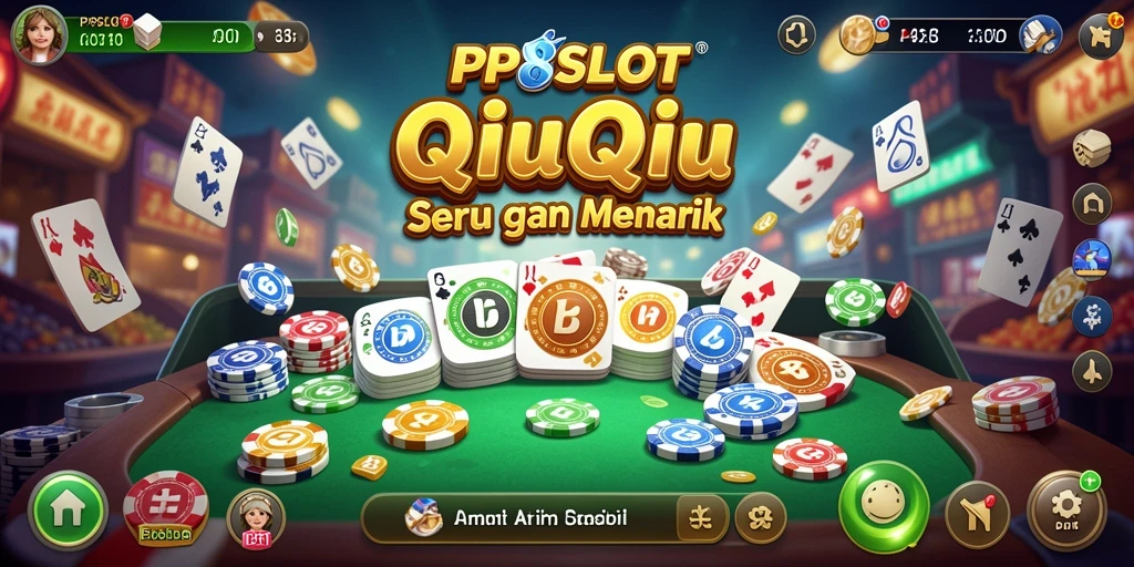 Tampilan gameplay seru dari PP8SLOT dengan aksi QiuQiu yang mendebarkan.