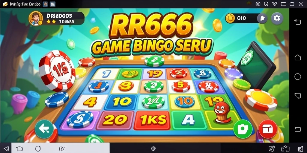 Gameplay menarik dalam game Bingo RR666 dengan antarmuka yang ramah.